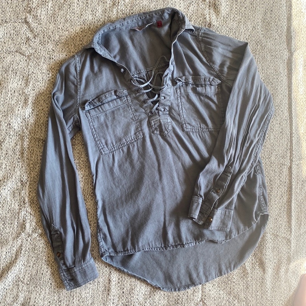 Cross Lace Shirt